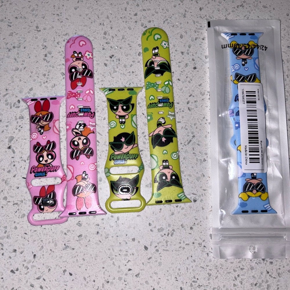 POWERPUFF Girls Apple Watch Bands Bundle